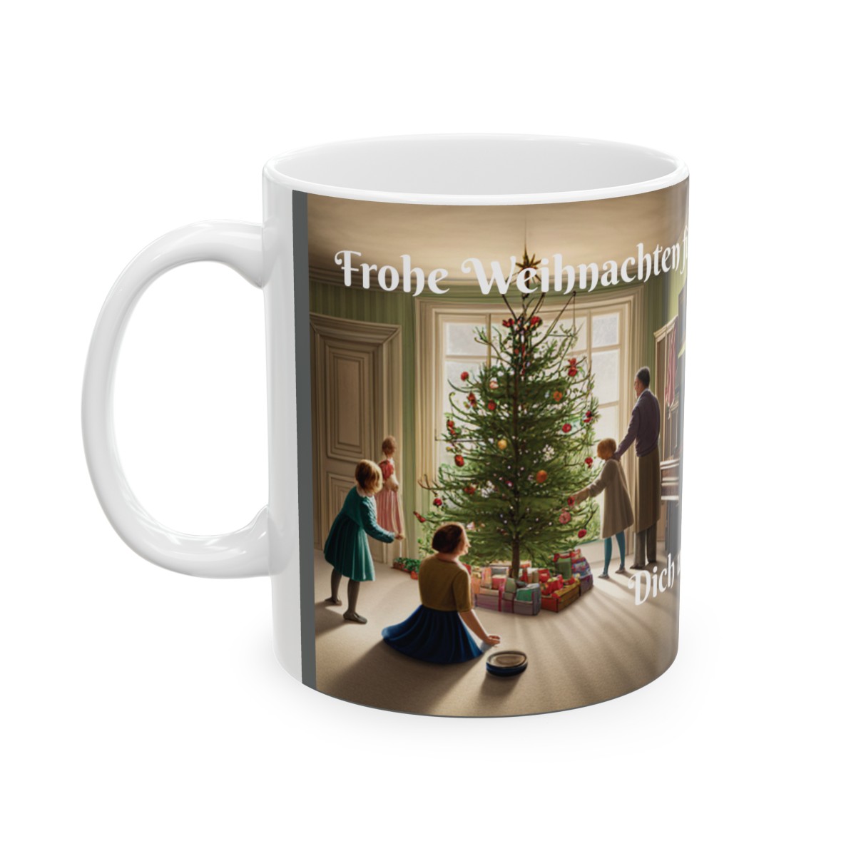Frohe Weihnachten für Dich und Deine ganze Familie! - Ceramic Mug 11oz product thumbnail image