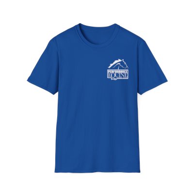 Blue Gildan Unisex Softstyle T-Shirt