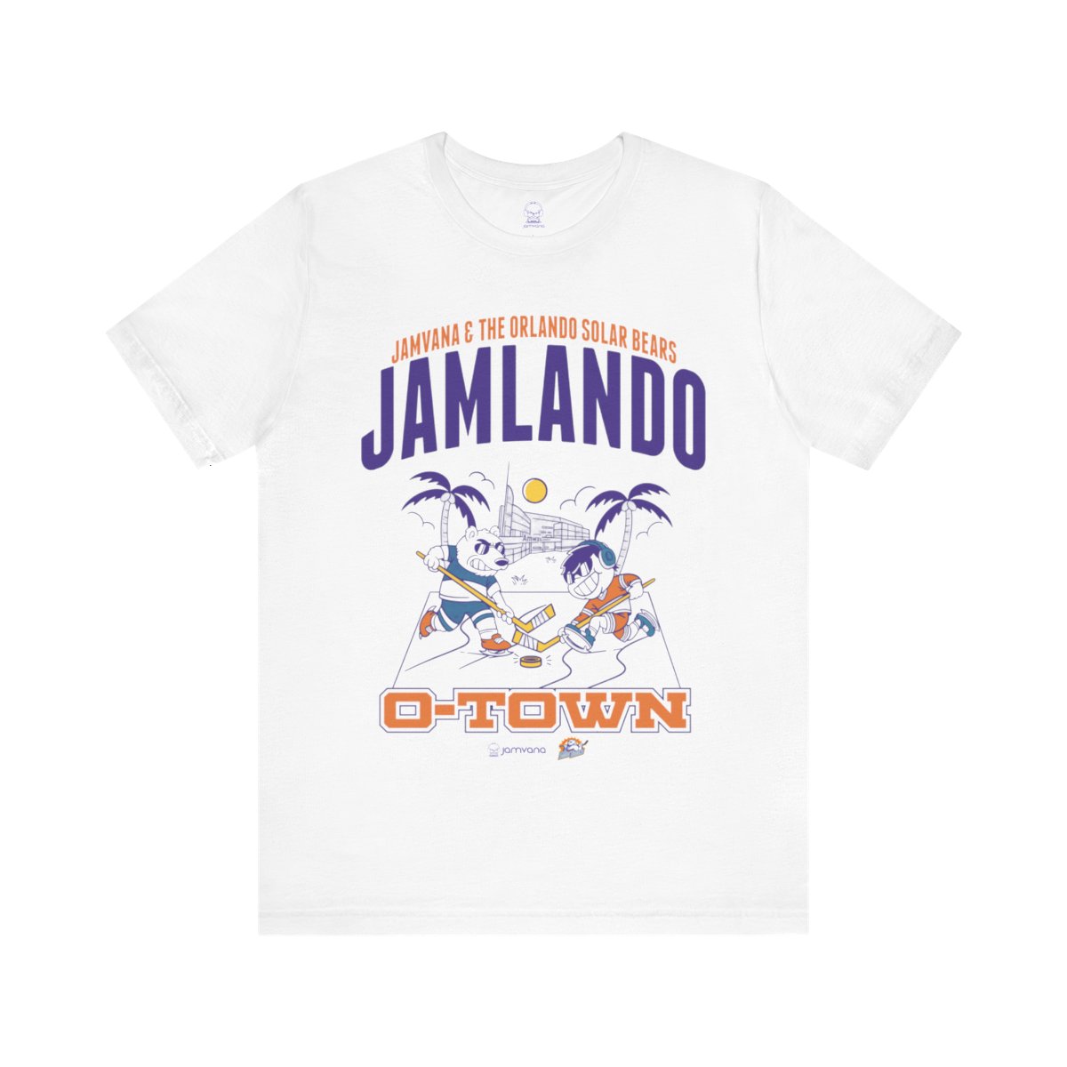 Jamvana & The Orlando Solar Bears | Bella Canvas Unisex Jersey Short Sleeve Tee