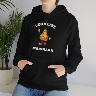 Legalize Marinara Unisex Heavy Blend™ Hooded Sweatshirt