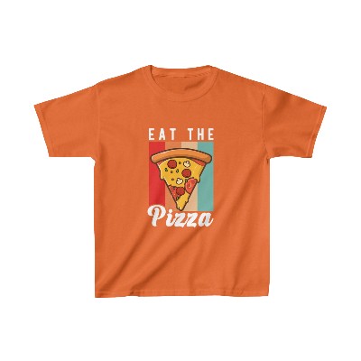 Eat The Pizza Kids Heavy Cotton™ Tee