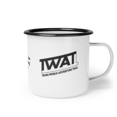 RoadworkX - TWAT Tea Time - Enamel Camp Cup