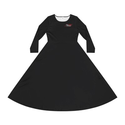 Dal Soul Radio Women's Long Sleeve Black Dance Dress 