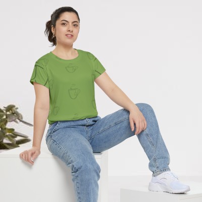 Green Tea Shirt 2. Lounge | Leisure T-Shirt for Women