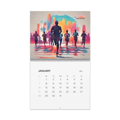 Wall Calendars (2024) - Marathons