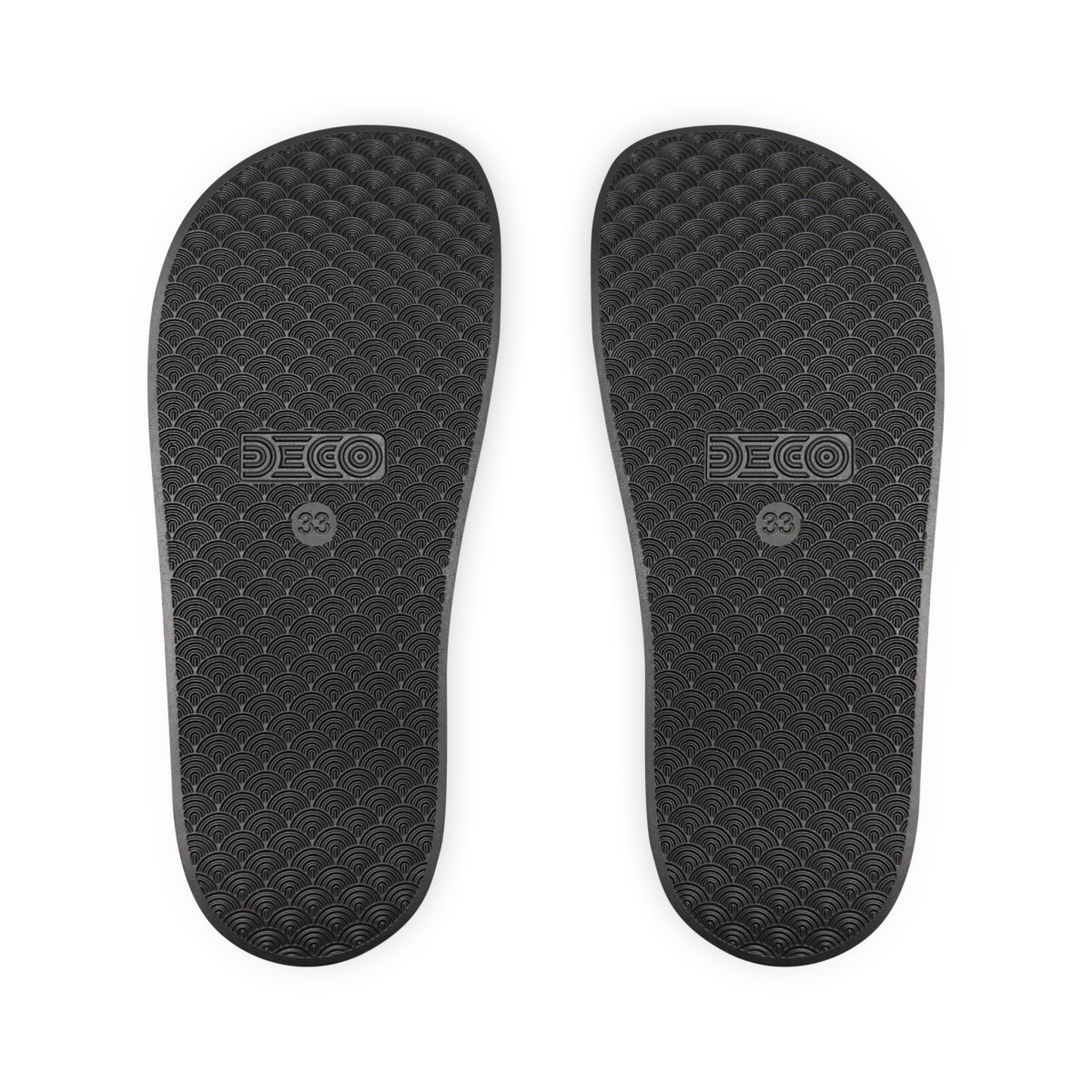 Dallah Radio Youth Black PU Slide Sandals product thumbnail image