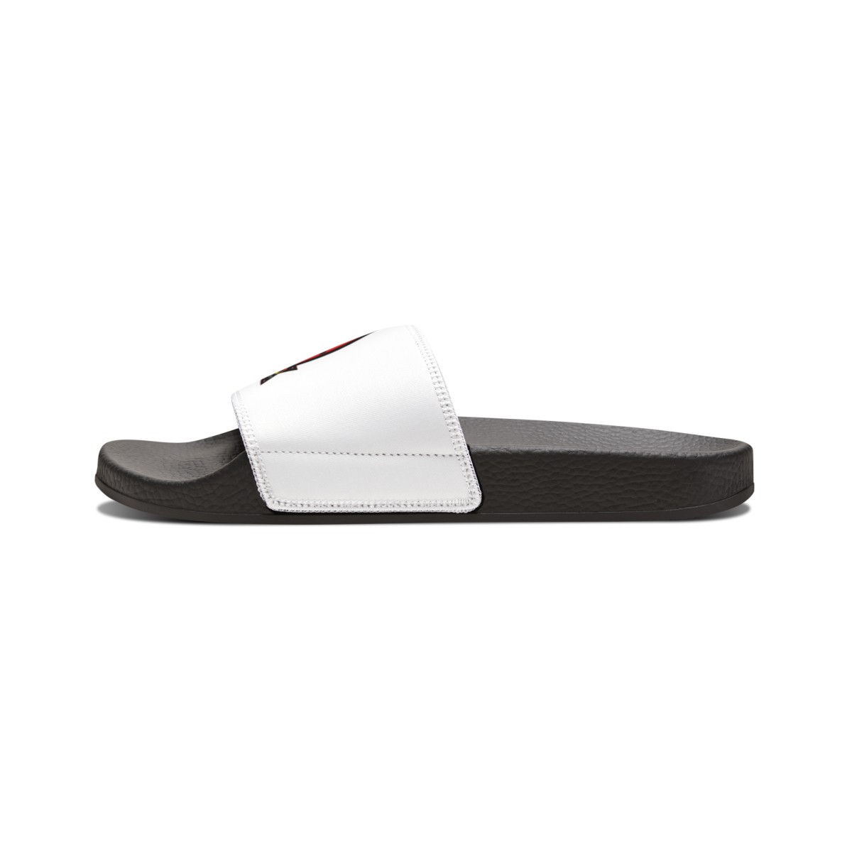 Dallah Radio Men's White PU Slide Sandals product thumbnail image