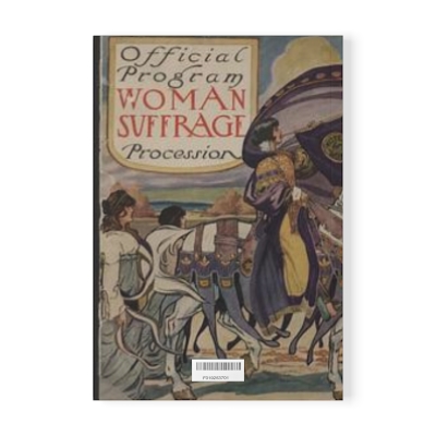 Woman Suffrage Softcover Notebook, A5