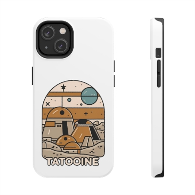 Tough Phone Cases - Tatooine I White Case
