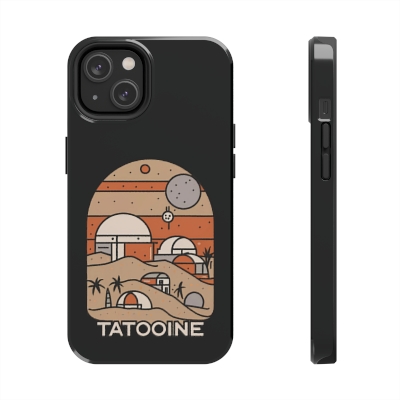 Tough Phone Cases - Tatooine II Black Case