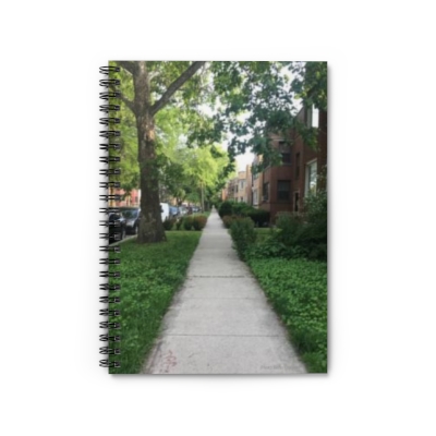 Chicago Neighborhood Street Spiral Notebook - Ruled Line