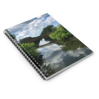 Bridge Reflection Spiral Notebook - Ruled Line