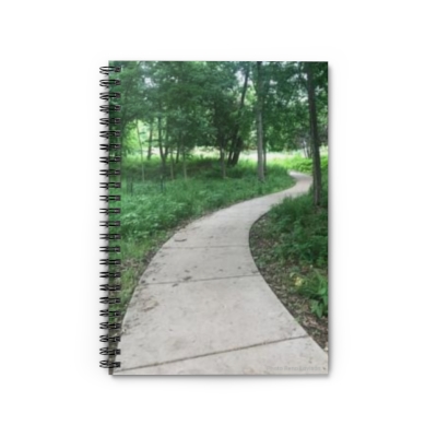 Winding Path Spiral Notebook - Ruled Line