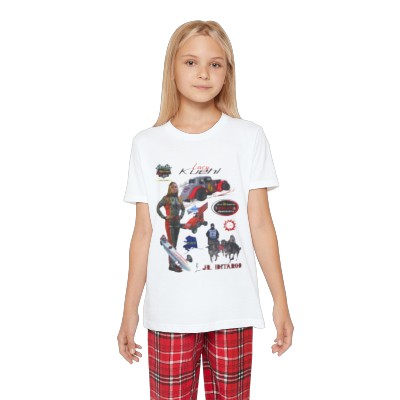 Youth  Outfit Set Short Sleeve Holiday