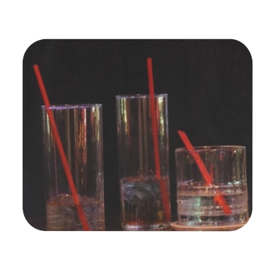 Drink Glasses Mouse Pad