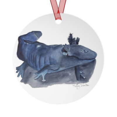 Axolotl Metal Ornaments