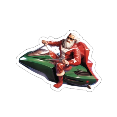 Super Santa Die-Cut Stickers