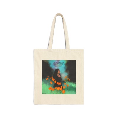 "It's ok to feel lost" Cotton Canvas Tote Bag