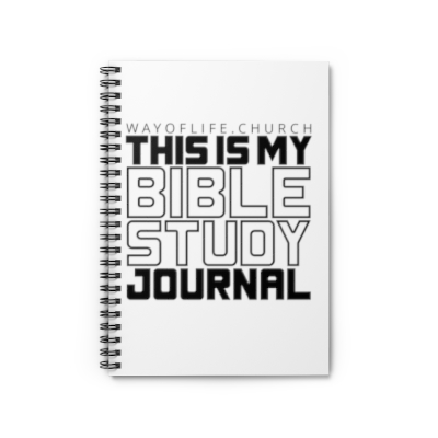 THIS IS MY BIBLE STUDY JOURNAL SPIRAL NOTEBOOK