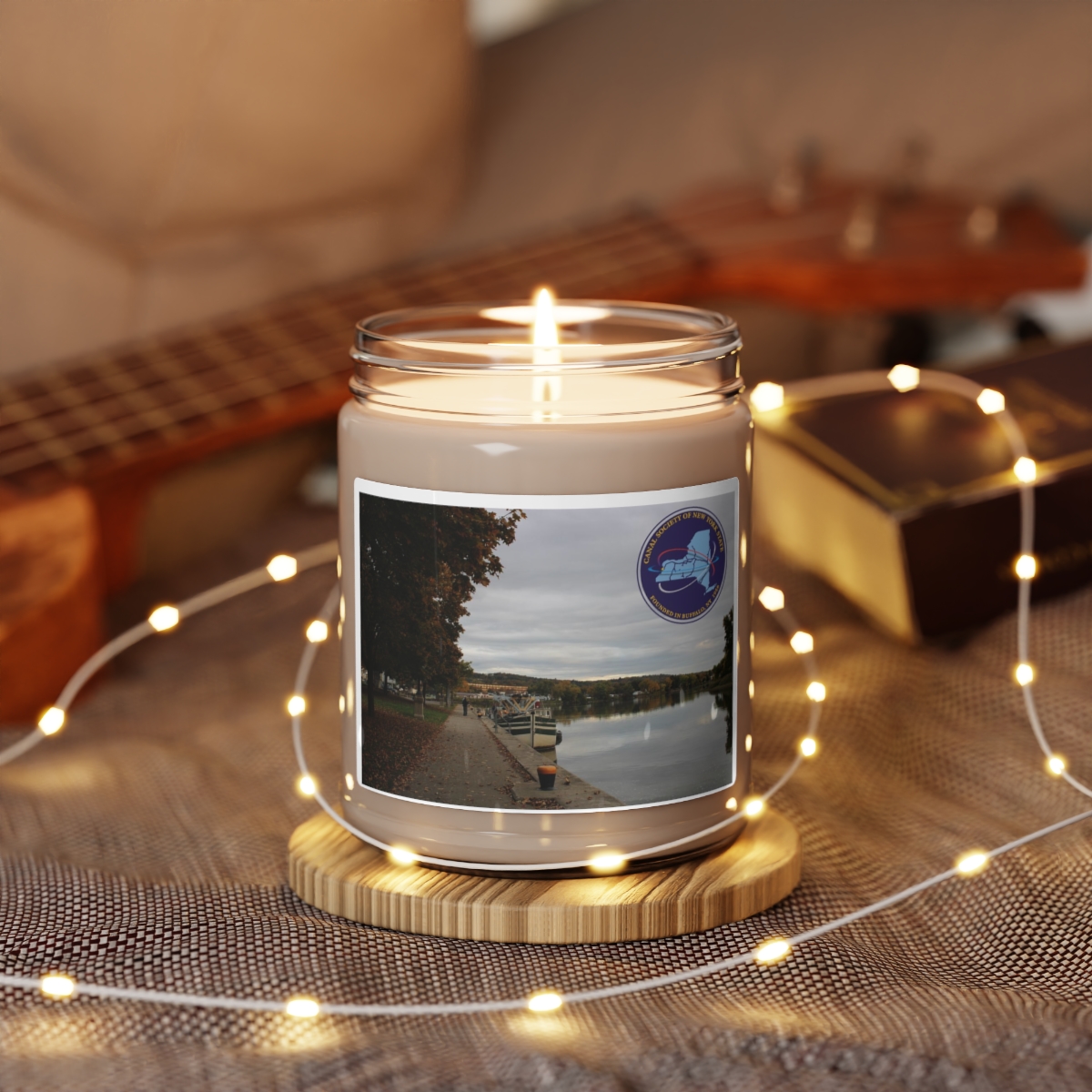 2023 Lois McClure Scented Soy Candle, 9oz product thumbnail image