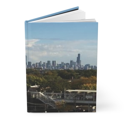 Chicago Neighborhood Skyline Hardcover Journal 