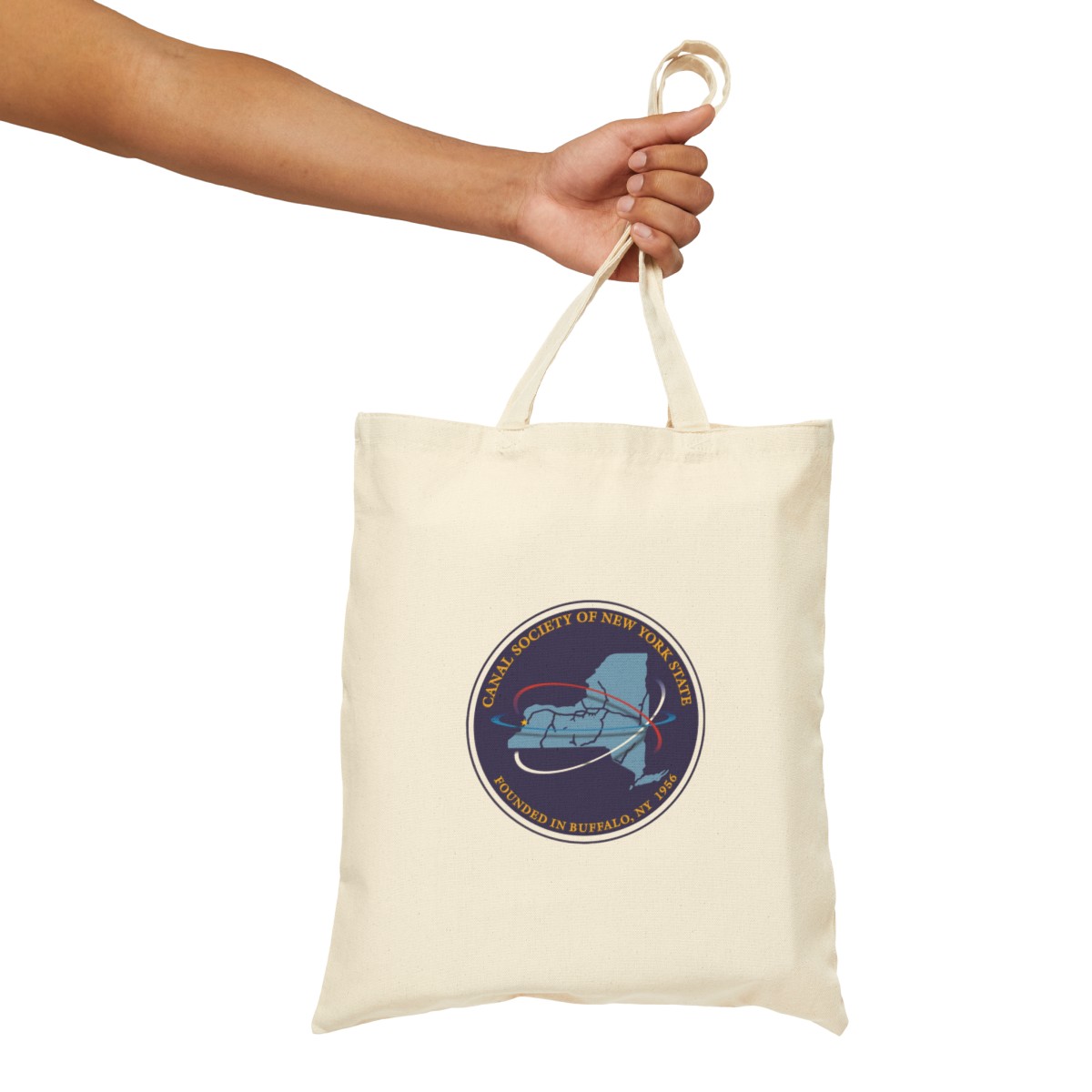 Canal Society Cotton Canvas Tote Bag product thumbnail image