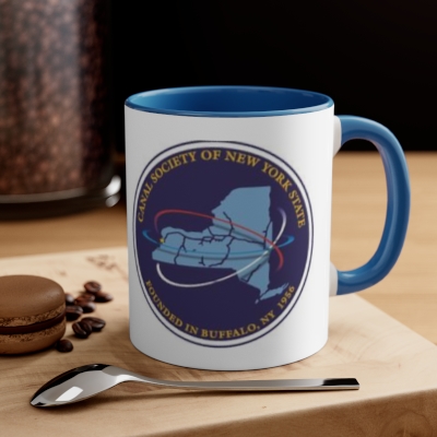 Canal Society logo Accent Coffee Mug, 11oz