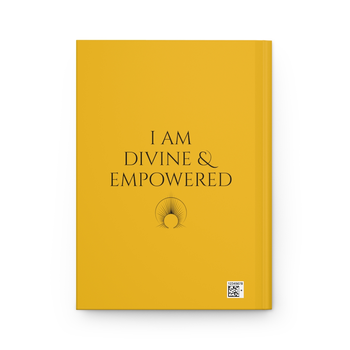 I Am Divine & Empowered - Solar Plexus Chakra Journal product thumbnail image