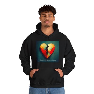Broken Heart Unisex Heavy Blend™ Hooded Sweatshirt