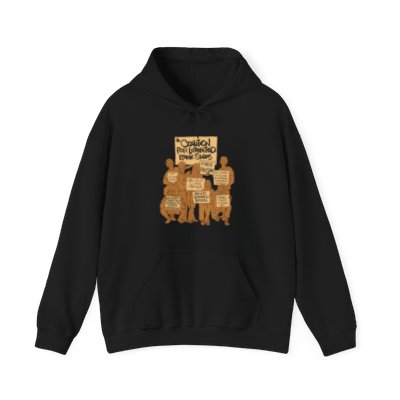 Coalition for Liberated Ethnic Studies Unisex Heavy Blend™ Hooded Sweatshirt in Collaboration with Robert Liu-Trujillo
