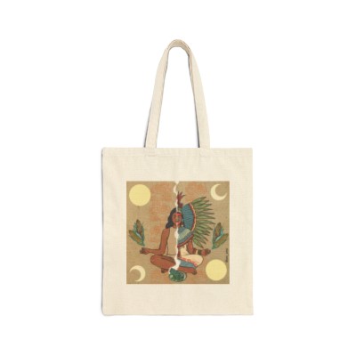 "Within me, with honor" Cotton Canvas Tote Bag