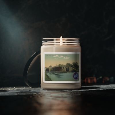 Port Byron Historic Postcard Scented Soy Candle, 9oz