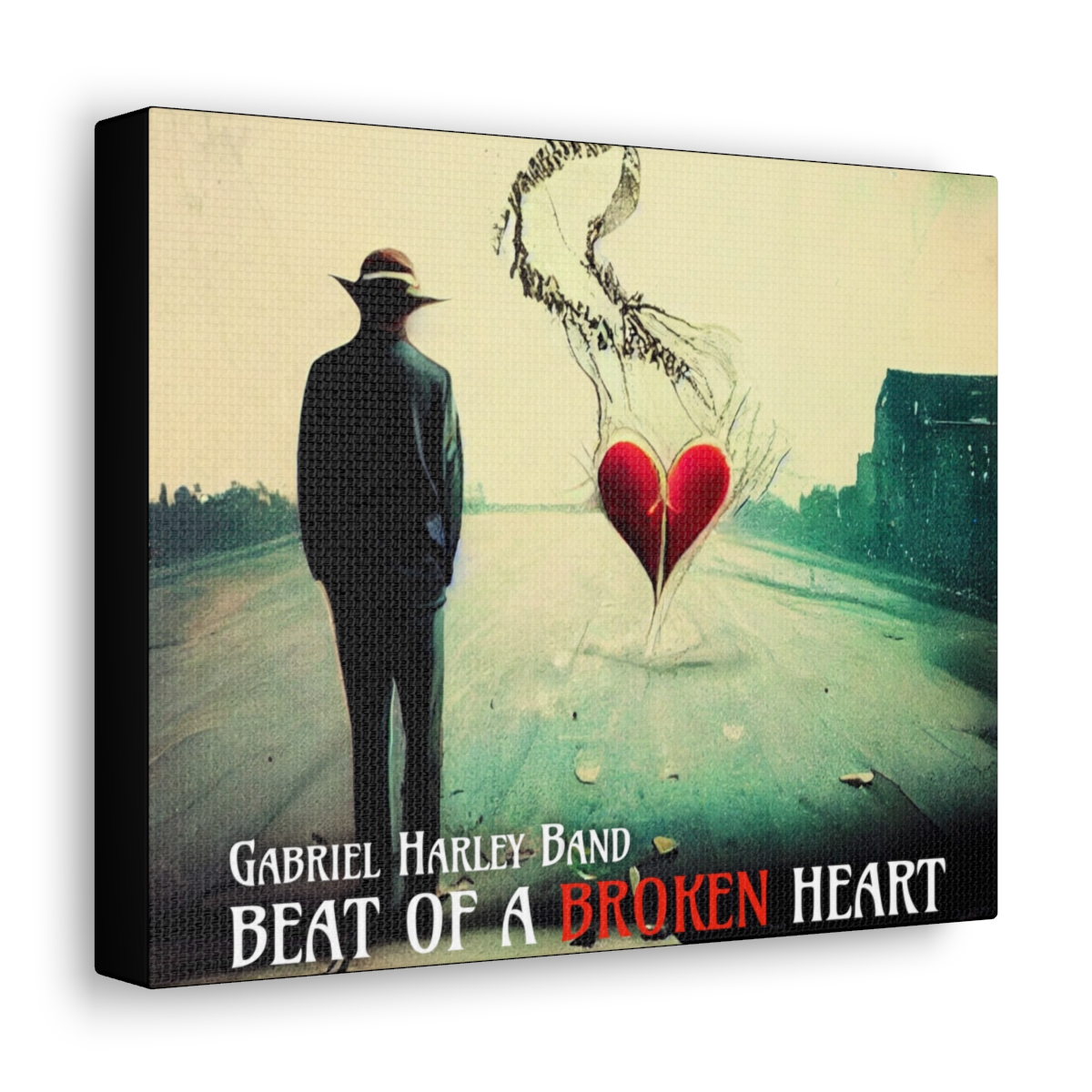 Beat of a Broken Heart Canvas Gallery Wrap (version 1) product thumbnail image