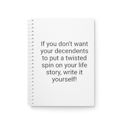 Write it yourself | Spiral Notebook