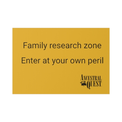 Family Research Zone | Lawn Sign