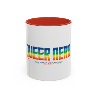Queer Nerd Accent Coffee Mug, 11oz
