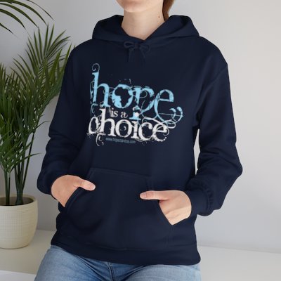 Hope is a Choice - Unisex Heavy Blend™ Hooded Sweatshirt