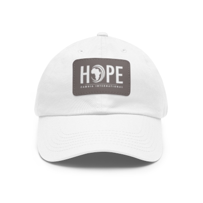 The Hope Zambia Hat with Leather Patch (Rectangle)