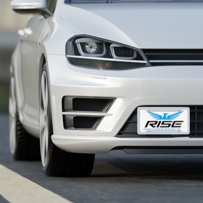 Rise Motorsports License Plate