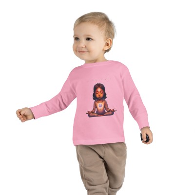 Indigo Child Meditating Girl T-Shirt Toddler