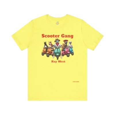 Scooter Gang Animals Key West Tee