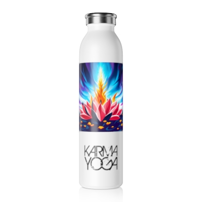 Flaming Lotus Logo Water Bottle