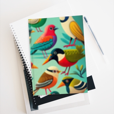 The Bird is the Word Colorful Birding Blank Book