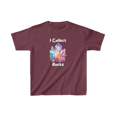 I Collect Rocks Kids T-shirt 100% Cotton