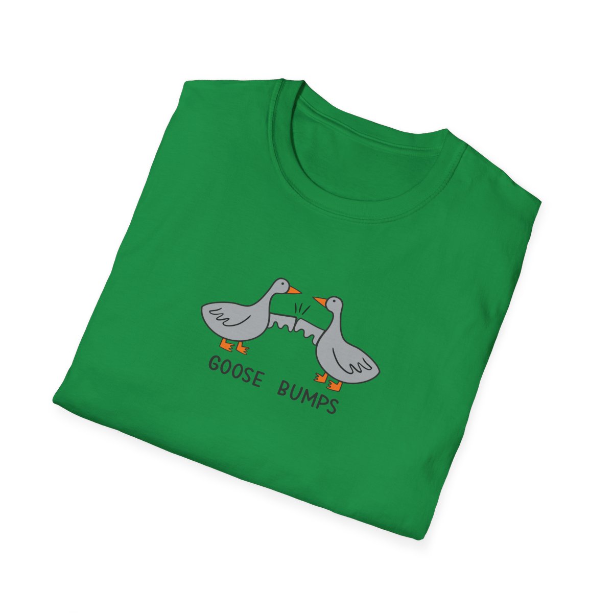 Goose Bumps Unisex Softstyle T-Shirt product thumbnail image