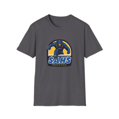 SAHS Track and Field Mascot Logo (Front and Back ) T-shirt