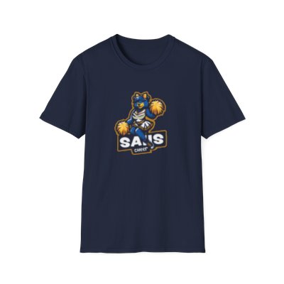 SAHS Cheer Mascot Logo (Front and Back ) T-shirt