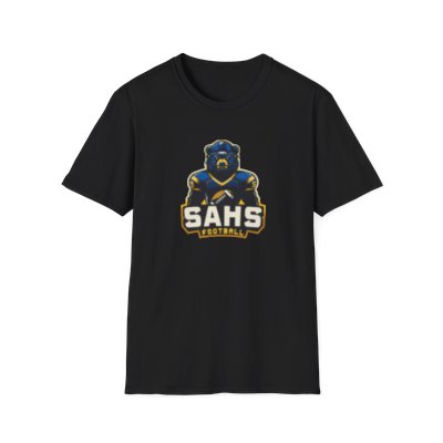 SAHS Football Mascot Logo (Front and Back ) T-shirt