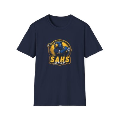 SAHS Boys Golf Mascot Logo (Front and Back ) T-shirt