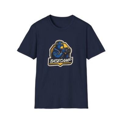 SAHS BaseCamp Mascot Logo (Front and Back ) T-shirt